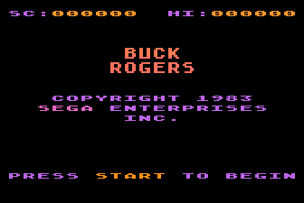 Buck Rogers - Planet of Zoom Title Screen